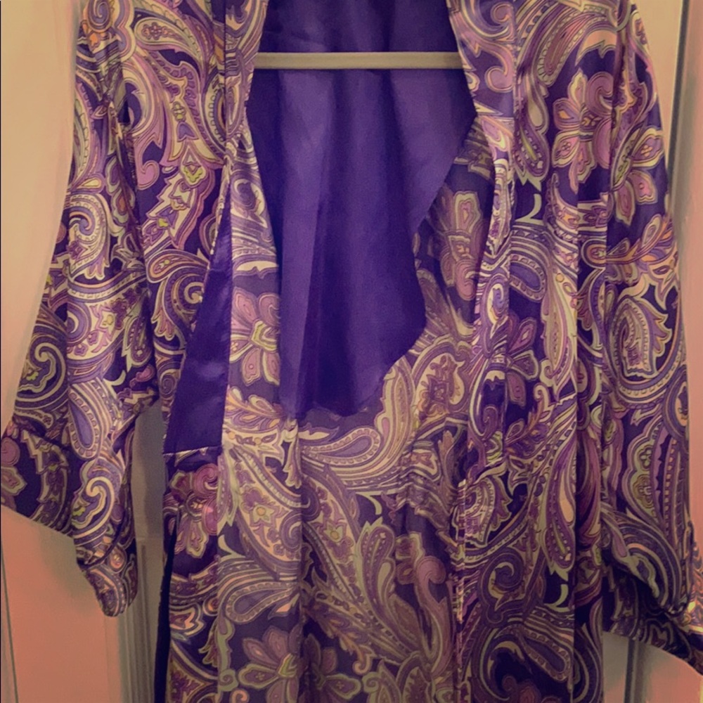 Lavender silk rope